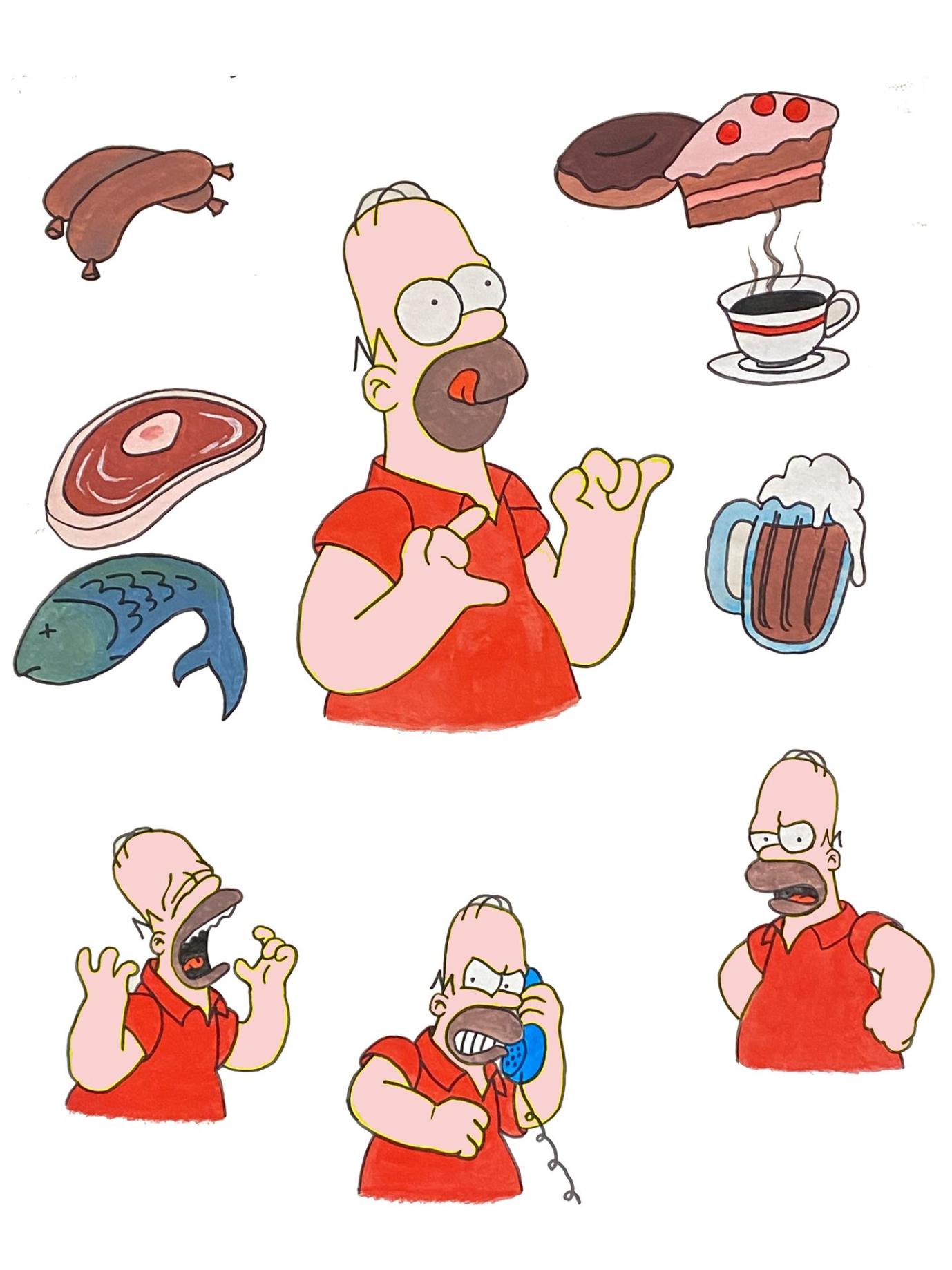 Bande dessinée sur l´équilibre acido-basique - monsieur rouge et son style de vie acide